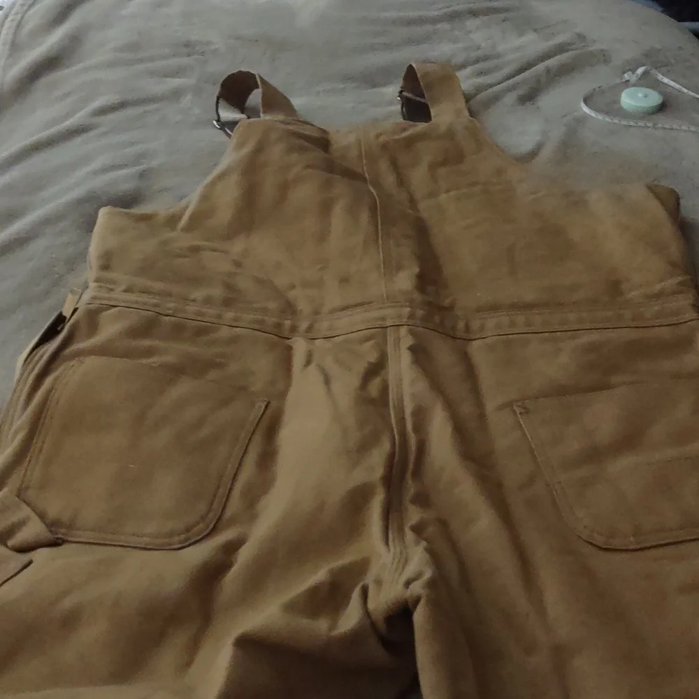 NWOTCarhartt men's bib overalls insulated,42x30 READ DETAILS! - Picture 8 of 9